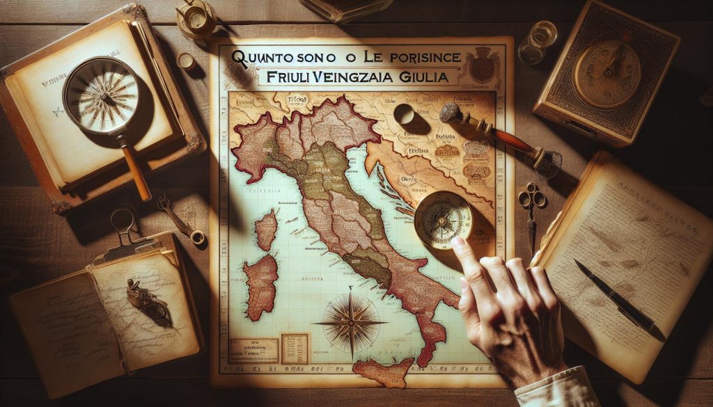 Quante sono le province del Friuli Venezia Giulia: Mappa