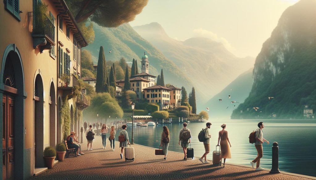 Da Milano per Abbadia Lariana provincia di Lecco: lago di Como