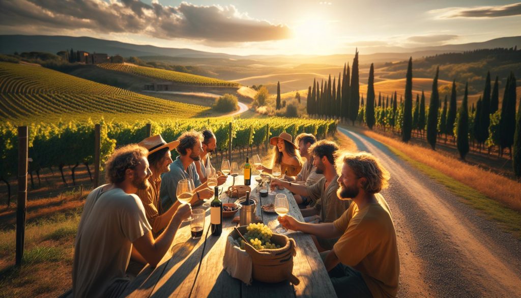 Da Roma per Montepulciano provincia di Siena: vino e panorami