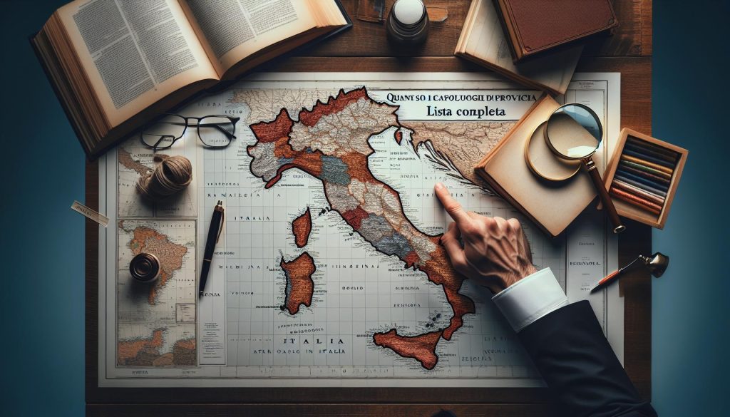 Quanti sono i capoluoghi di provincia in Italia: lista completa