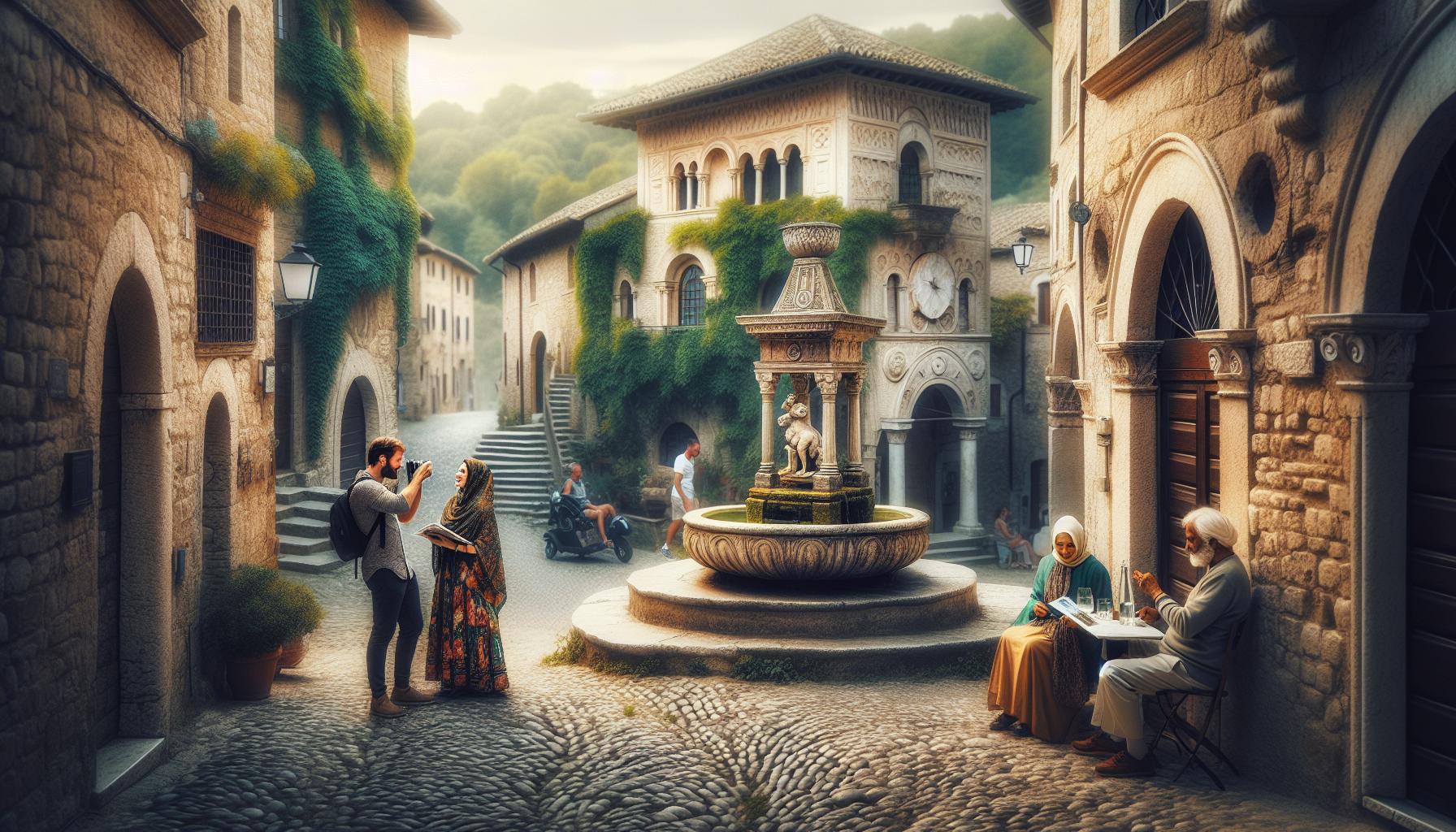 Attrazioni storiche nelle province italiane