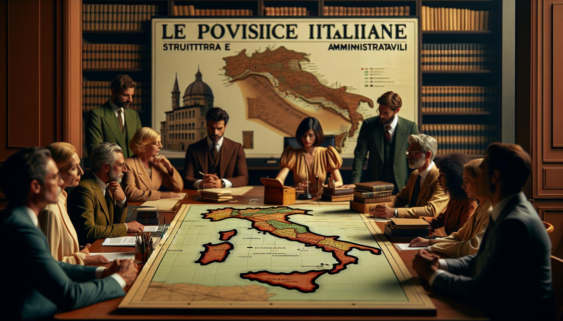 Le province italiane: struttura e organizzazione amministrativa