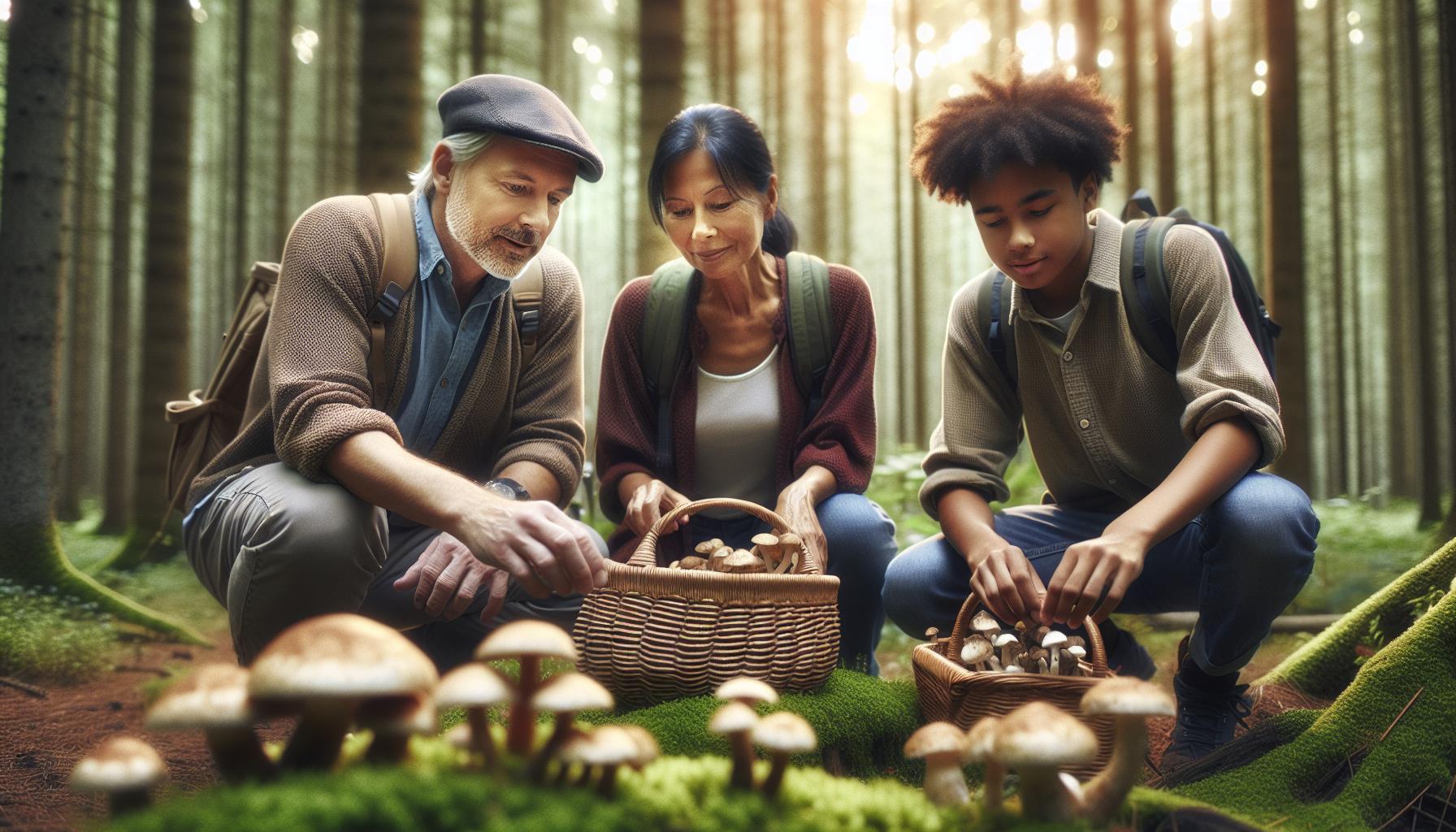 Consigli per un'escursione di raccolta funghi