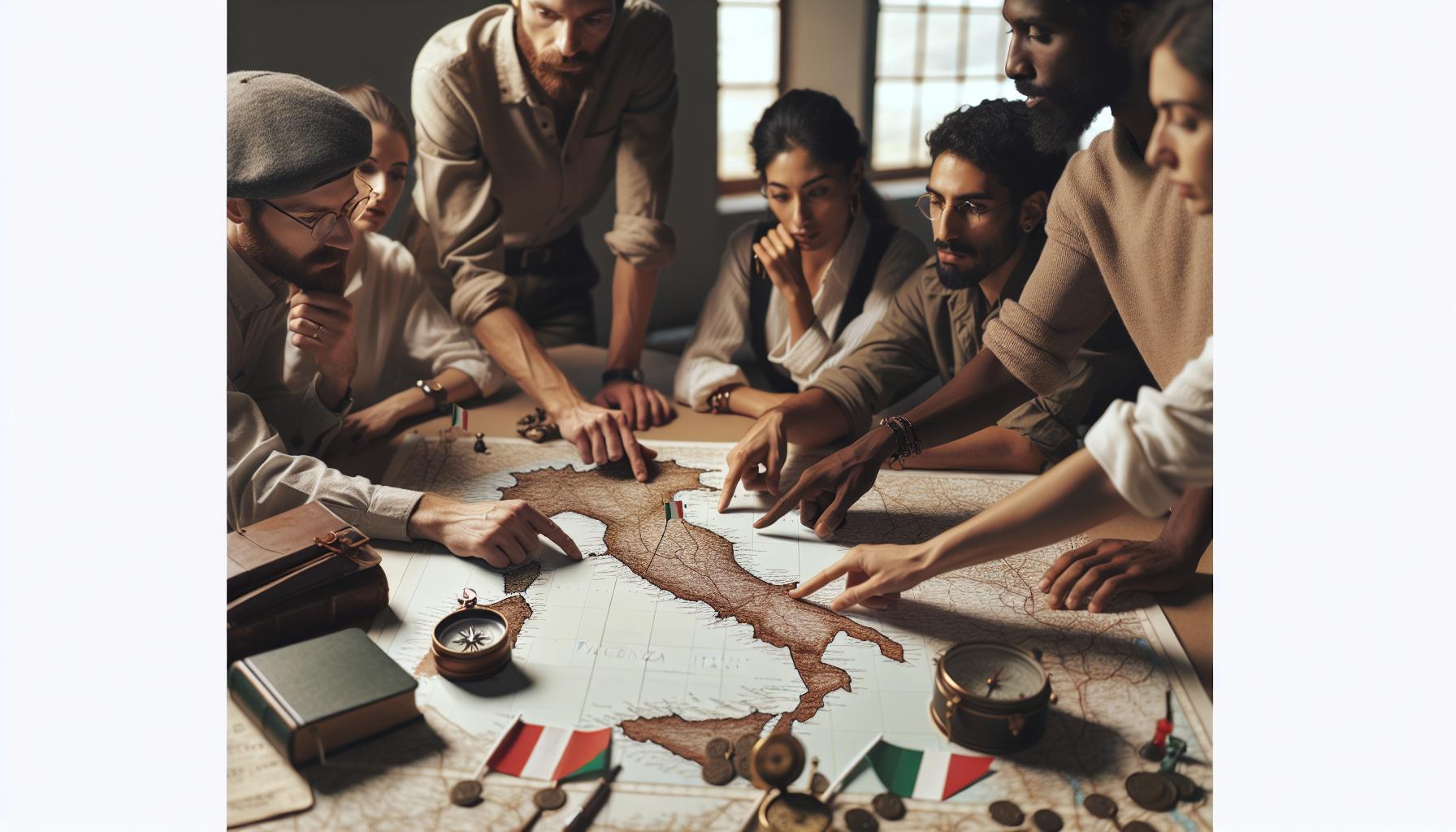 La posizione strategica di Piacenza in Italia