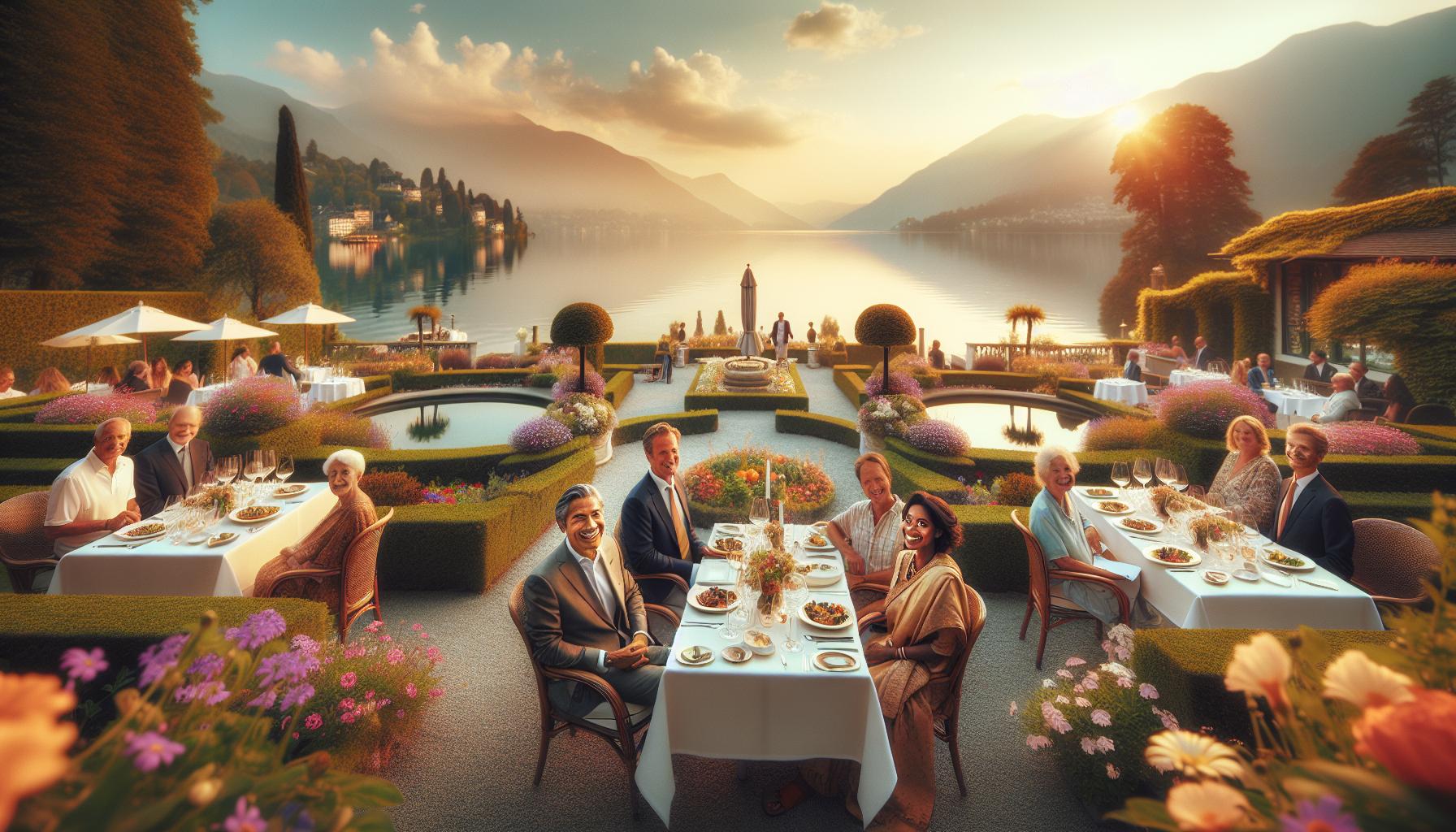 Ristoranti con vista lago: giardini e panorami incantevoli