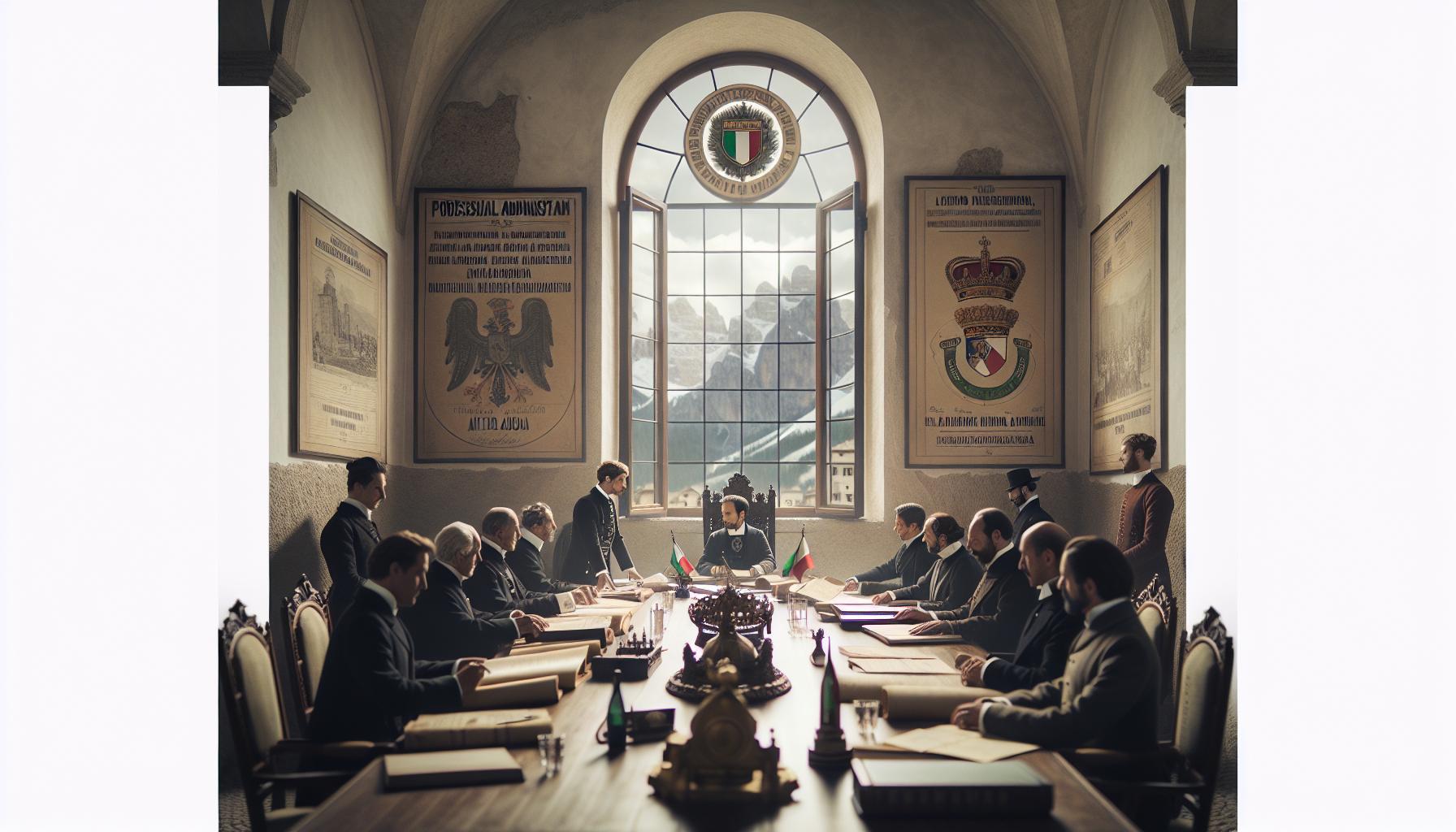 La storia dell'amministrazione provinciale in Alto Adige