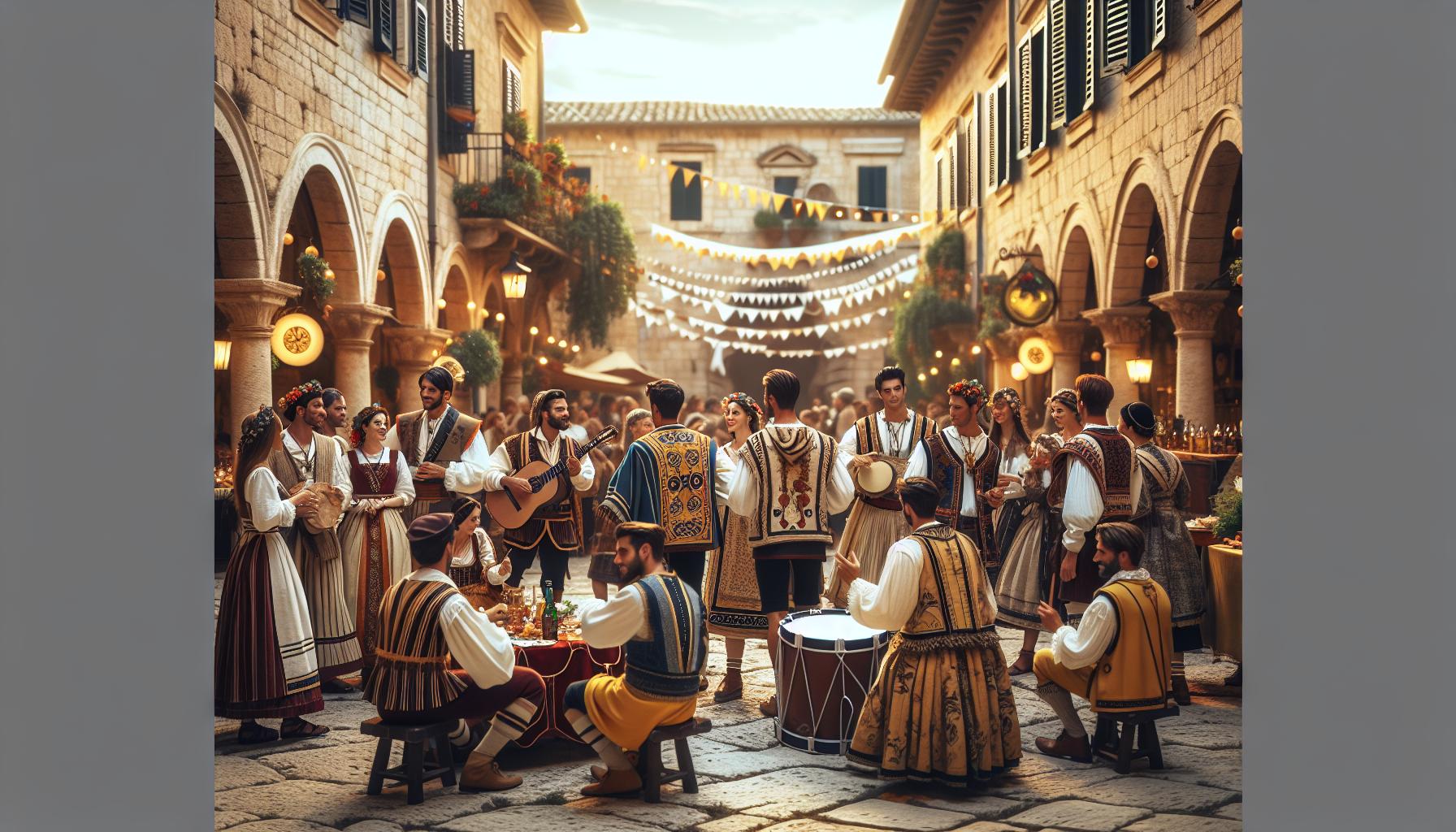 Eventi e festival tipici delle province romane