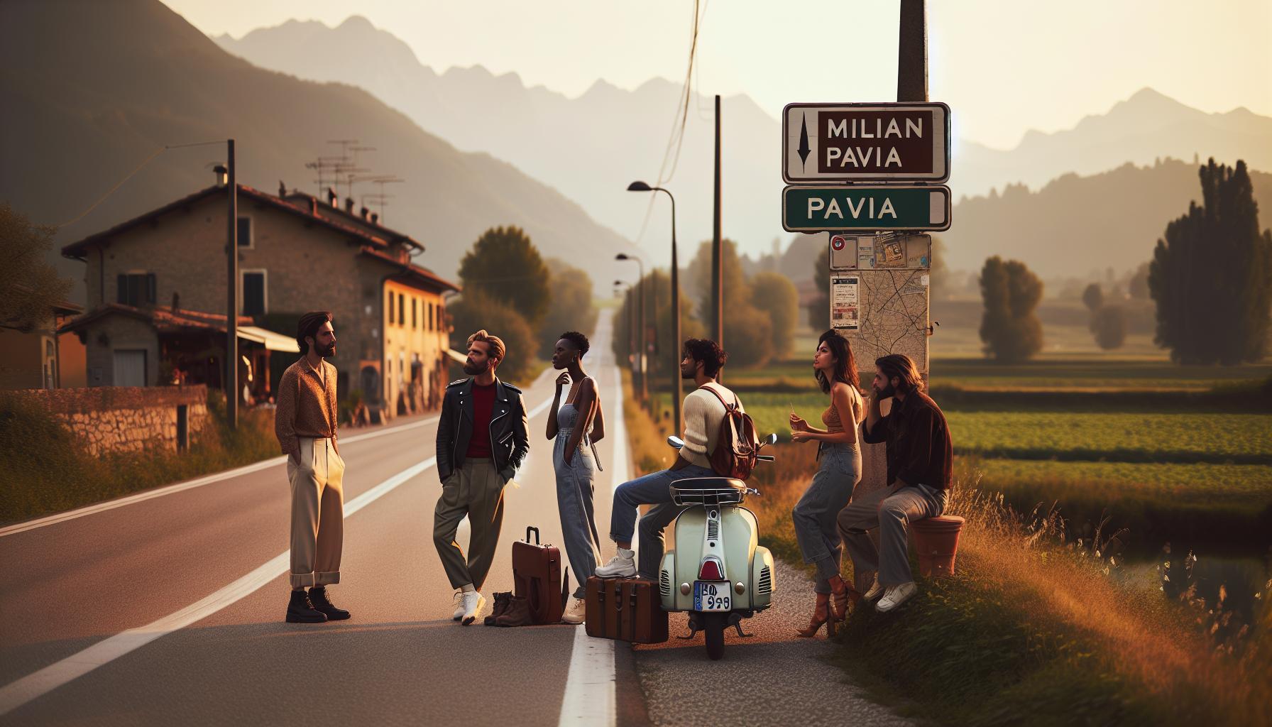 Da Milano per Pavia Provincia di Pavia: Sud Lombardia