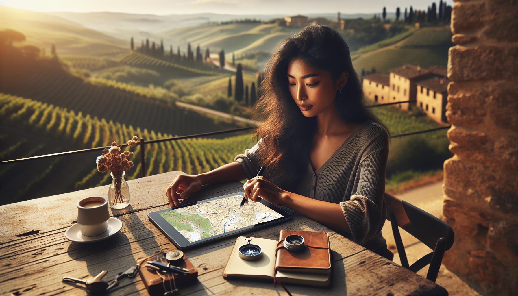 Mappa interattiva delle province toscane